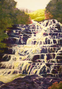 stairstep waterfall
